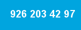 926 203 42 97